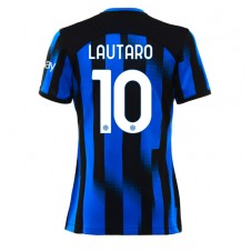 Inter Milan Lautaro Martinez #10 Hemmatröja Dam 2023-24 Korta ärmar